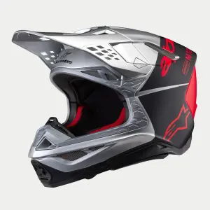 Supertech M10 Flood MIPS® Helm - Glanzend, Oranje, Zilver - Volwassene - L - 01108363