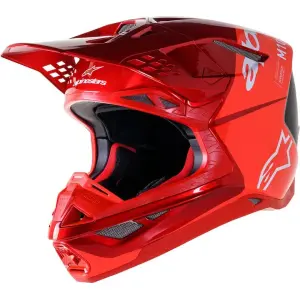 Supertech M10 Flood MIPS® Helmet - Black, Gloss, Red - Adult - L - 01108367