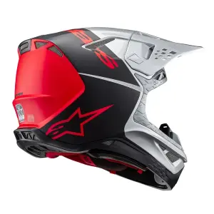 Supertech M10 Flood MIPS® Helmet - Gloss, Orange, Silver - Adult - M - 01108362