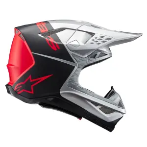 Supertech M10 Flood MIPS® Helmet - Gloss, Orange, Silver - Adult - S - 01108361