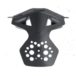 Supertech M10 Helmet Chin Vent Frame - Black - Adult - XS/S - 01331478