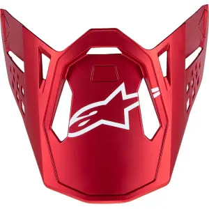 Supertech M10 Helmet Visor - Red, Red Fluo - Adult - One Size - 01321721