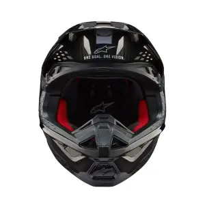 Supertech M10 Solid Helm - Zwart, Glanzend - Volwassene - 2XL - 01108342