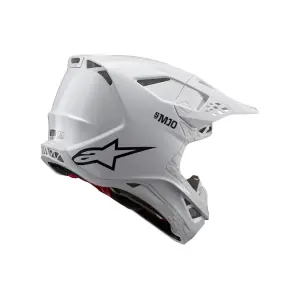Supertech M10 Solid Helmet - Gloss, White - Adult - L - 01108346