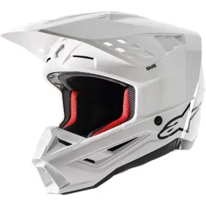 Supertech M5 Casque Solide - Blanc - Adulte - S - 01108388