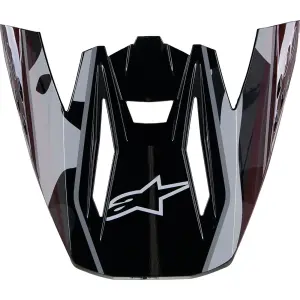 Supertech M5 Helmvizier - Zwart, Grijs - Volwassen - Één Maat - 01321726