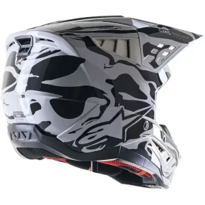 Supertech M5 Mineral Helmet - Black, Gloss, White - Adult - S - 01108424