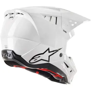 Supertech M5 Solid Helm - Wit - Volwassene - L - 01108390