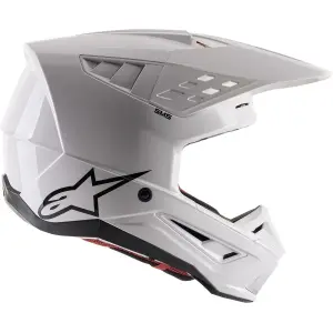 Supertech M5 Solid Helm - Wit - Volwassene - L - 01108390