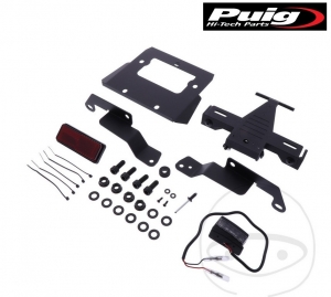 Suporte de placa Puig - Honda MSX 125 A ABS (2017-2020) - JM