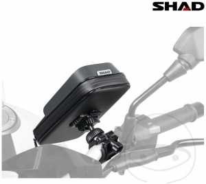 Suporte de telefone à prova d'água de 6,6" Shad para montagem no guidão - JM