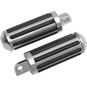 Suportes "Rail" para pés e câmbio - Preto, Cromado - DS253696
