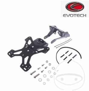 Support de plaque d'immatriculation Evotech - KTM SMC 690 R LC4 Supermoto ABS ('19-'20) - JM