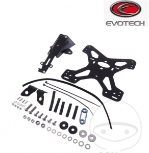 Support de plaque d'immatriculation Evotech - Triumph Bonneville 1200 Bobber ABS ('17-'20) - JM