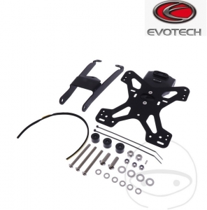 Support de plaque d'immatriculation Evotech - Triumph Speed Twin 1200 ABS ('19-'21) - JM