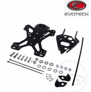 Support de plaque d'immatriculation Evotech - Triumph Street Triple 765 RS ABS ('17-'20) - JM
