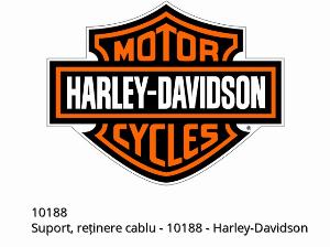 Support, maintien des câbles - 10188 - Harley-Davidson