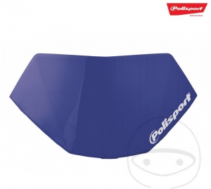 Support number competition Polisport blue for Halo headlight mask - JM