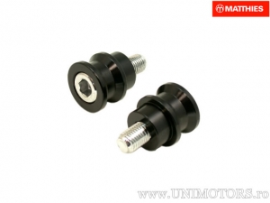 Support stand M10 x 1.25 x 30 mm black - JM