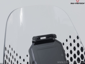 Supporto GPS cockpit con QUICK-LOCK e colore nero - Ducati DesertX ('22-) - SW-Motech