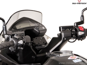 Supporto GPS cockpit con QUICK-LOCK e colore nero - Honda VFR800X Crossrunner ('11-'14) / ('16-) - SW-Motech