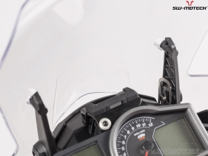 Supporto GPS cockpit con QUICK-LOCK e colore nero - KTM 1050/1090/1190 Adventure - SW-Motech