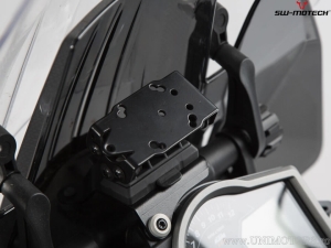 Supporto GPS cockpit con QUICK-LOCK e colore nero - KTM 1290 Super Adventure ('14-) - SW-Motech