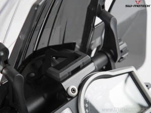 Supporto GPS cockpit con QUICK-LOCK e colore nero - KTM 1290 Super Adventure ('14-) - SW-Motech