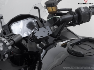 Supporto GPS manubrio con QUICK-LOCK e colore nero - Kawasaki Z1000SX / Ninja 1000SX - SW-Motech