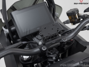 Supporto GPS manubrio con QUICK-LOCK e colore nero - KTM 1290 Super Adventure ('21-) - SW-Motech