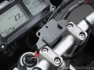 Supporto GPS manubrio con QUICK-LOCK e colore nero - Yamaha MT-09 Tracer / Tracer 900GT - SW-Motech