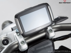 Supporto GPS per manubrio con QUICK-LOCK e colore nero - Ducati XDiavel / S ('16-) - SW-Motech
