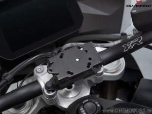 Supporto GPS per manubrio con QUICK-LOCK e colore nero - modelli BMW - SW-Motech