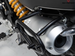 Supporto sinistro per valigia laterale (sidecase) SLC - Ducati Scrambler 1100 / Special / Sport ('17-) - SW-Motech