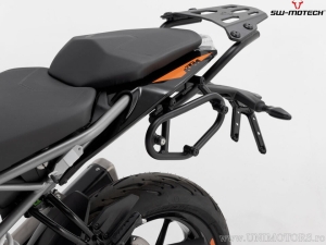 Supporto sinistro per valigia laterale (sidecase) SLC - KTM 125 / 390 Duke ('17-'23) - SW-Motech