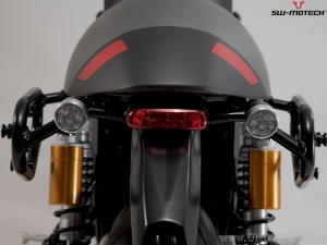 Supporto sinistro per valigia laterale (sidecase) SLC - Triumph Thruxton RS ('19-) - SW-Motech