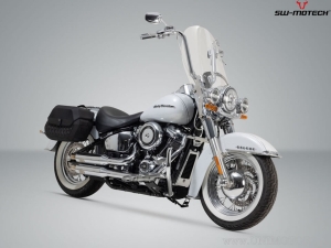 Supporto sinistro SLH per borsa laterale LH1 - Harley-Davidson Softail Deluxe ('17-) - SW-Motech