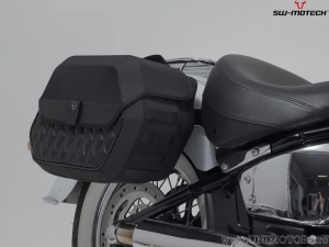 Supporto sinistro SLH per borsa laterale LH1 - Harley-Davidson Softail Deluxe ('17-) - SW-Motech