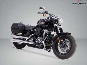 Supporto sinistro SLH per borsa laterale LH1 - Harley-Davidson Street Bob / Slim / Standard - SW-Motech