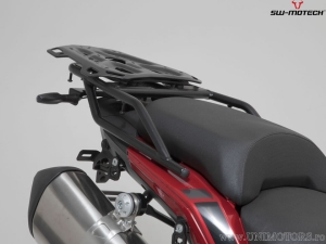 Supporto topcase ADVENTURE-RACK - materiale: alluminio - colore: nero - Benelli TRK 502 X ('18-) - SW-Motech
