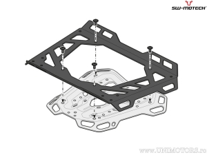 Supporto topcase ADVENTURE-RACK - materiale: alluminio - colore: nero - BMW R 1300 GS ('23-) - SW-Motech