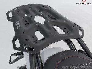 Supporto topcase ADVENTURE-RACK - materiale: alluminio - colore: nero - Ducati DesertX ('22-) - SW-Motech