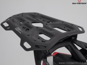 Supporto topcase ADVENTURE-RACK - materiale: alluminio - colore: nero - Ducati Multistrada V4 ('20-) - SW-Motech