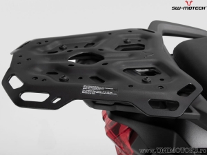 Supporto topcase ADVENTURE-RACK - materiale: alluminio - colore: nero - Triumph Tiger 1200 modelli ('11-) - SW-Motech