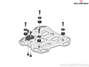 Supporto topcase ADVENTURE-RACK - materiale: alluminio - colore: nero - Triumph Tiger 1200 modelli ('11-) - SW-Motech