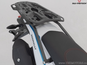 Supporto topcase ADVENTURE-RACK - materiale: alluminio - colore: nero - Voge 300 Rally ('23-) - SW-Motech
