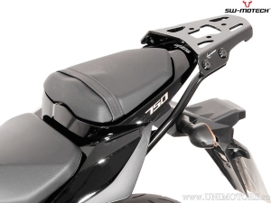 Supporto topcase ALU-RACK - materiale: alluminio - colore: nero - SUZUKI GSR 750 ('11-'16) - SW-Motech