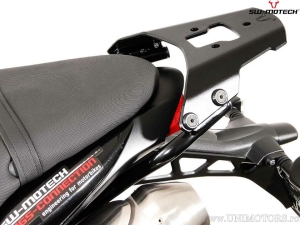 Supporto topcase ALU-RACK - materiale: alluminio - colore: nero - Triumph Speed Triple 1050 ('10-'15) - SW-Motech