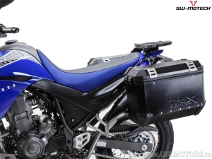 Supporto topcase ALU-RACK - materiale: alluminio - colore: nero - Yamaha XT 660 X / R ('04-) - SW-Motech