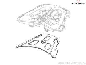 Supporto topcase STREET-RACK - materiale: alluminio - colore: nero - Honda CL500 '(22-) - SW-Motech